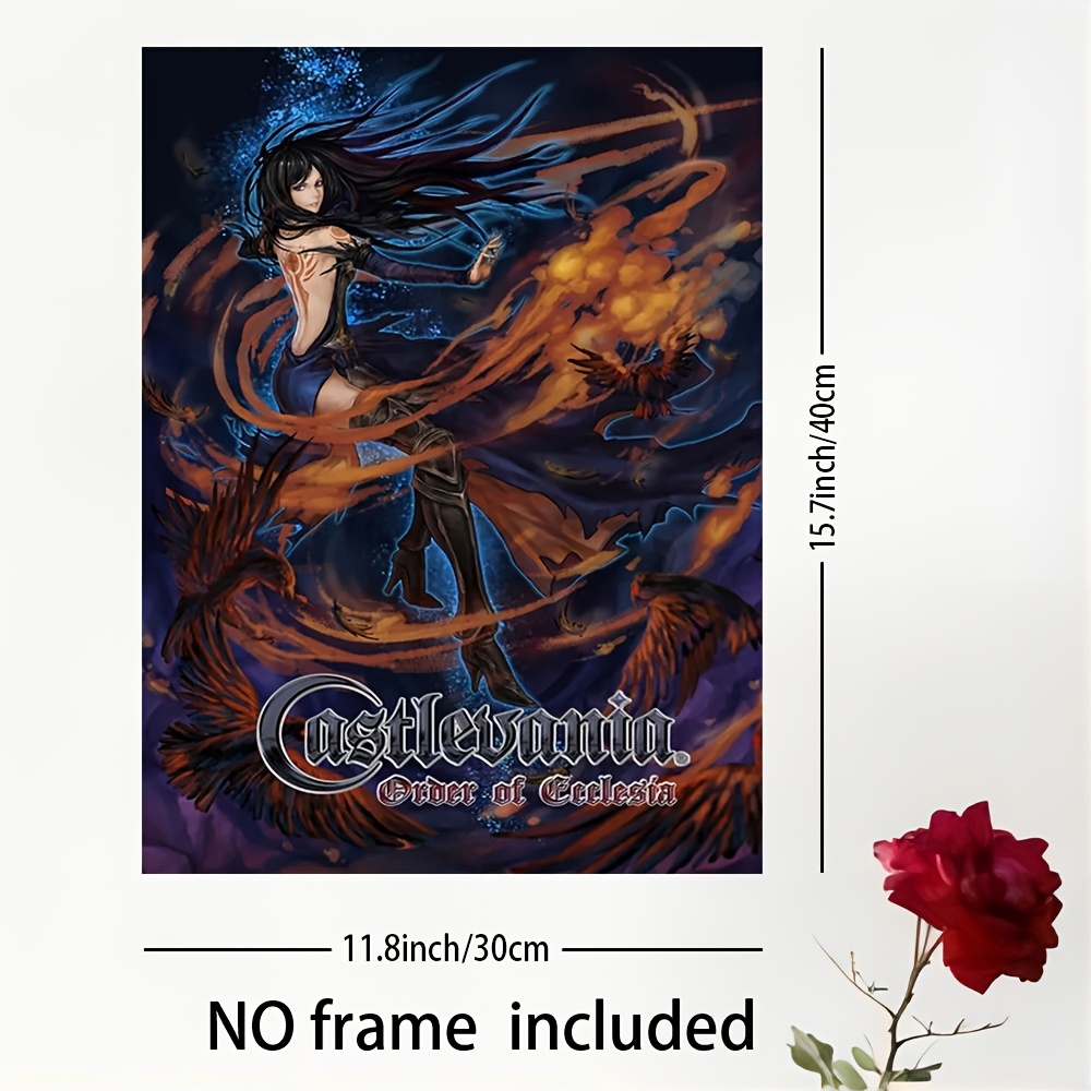 Impresión en de las Llamas del de Póster sin de x  Decoración en los Videojuego