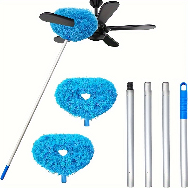 

Ceiling Fan , Telescopic Rod, Suitable For Cleaning Ceiling , , Blinds, ()