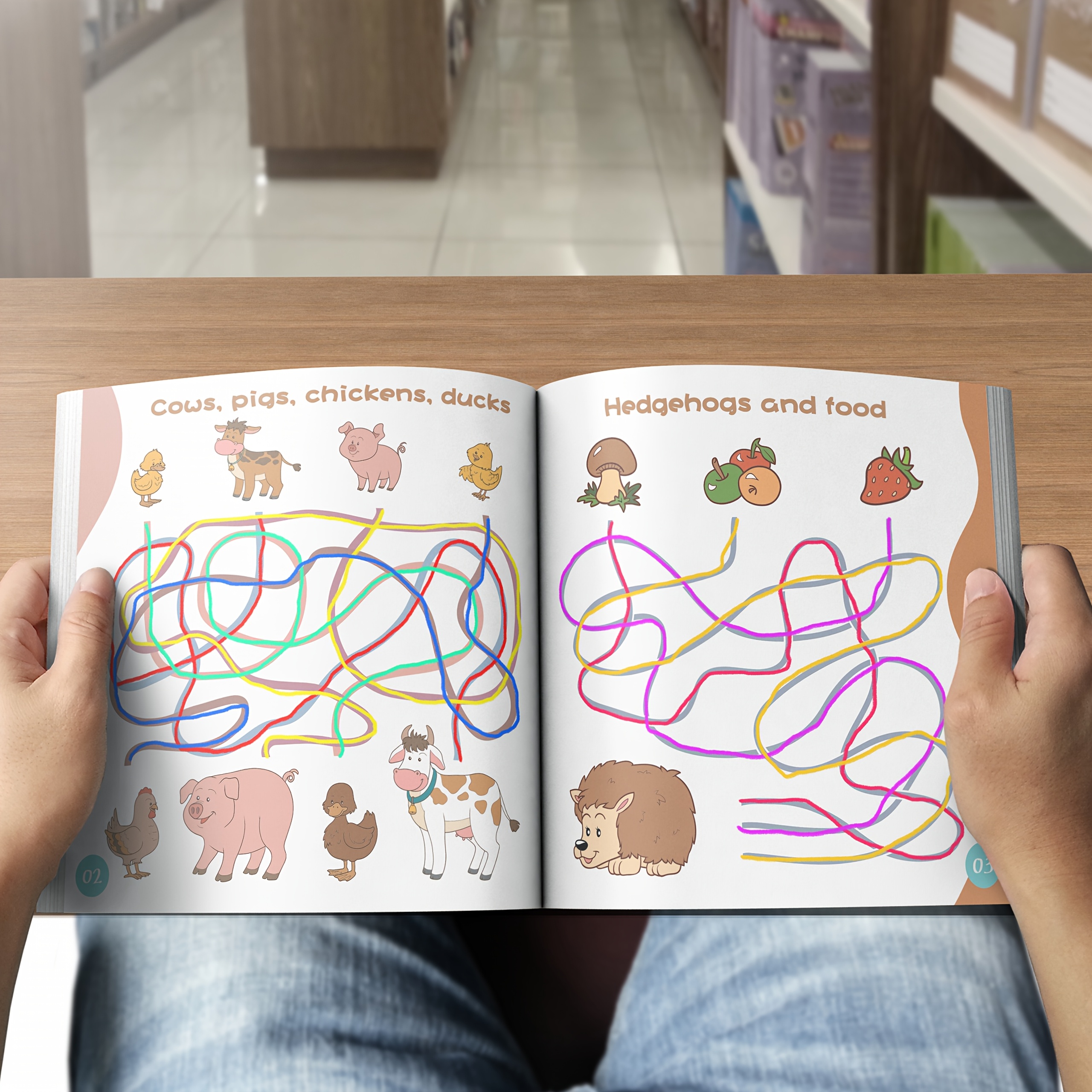 1pc Enhancing Children's Cognitive Skills Through Maze Adventure Challenges