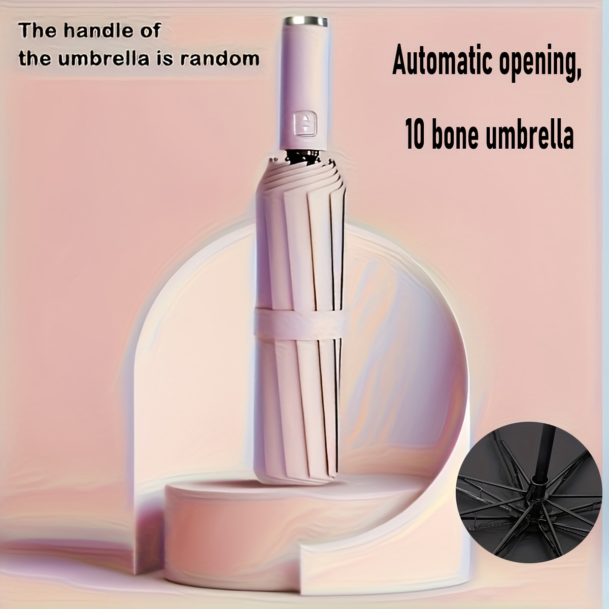 High-Quality 10-Rib Automatic Tri-Fold Design