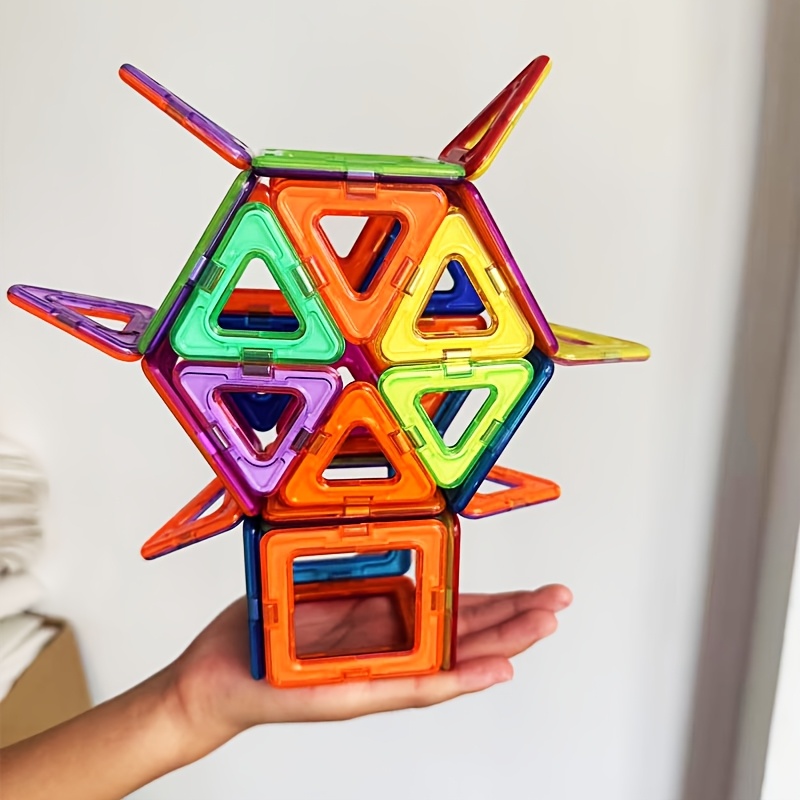 70pcs Magnetic Block Toys, Large-Sized Educational Set