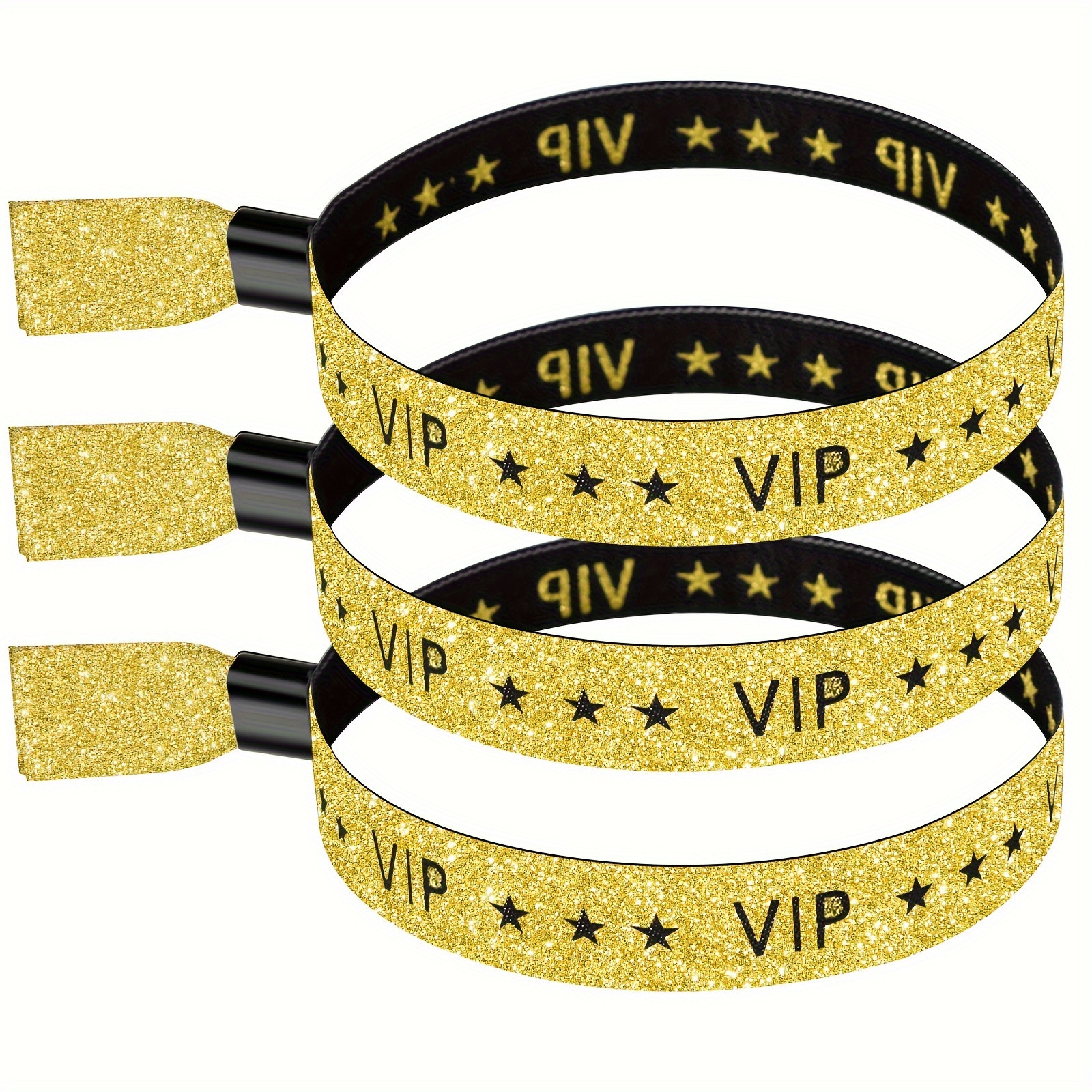 

Festive Glitter Vip Bracelets - Perfect For Birthday, Bachelorette, Graduation, Christening, Bar & Adult Events - No Power Required - Sports Themed - Christmas, , Easter, Hanukkah, Thanksgiving