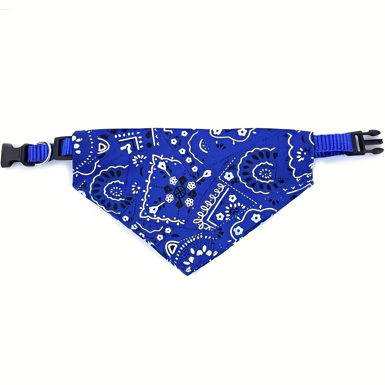 TEMU 1pc Fashion Printed Dog Bib With - Keeping Your And Stylish, Dog Bib, Cute And Adorable! Printed Pet Bib, Suitable For Small Dogs And Cats Under