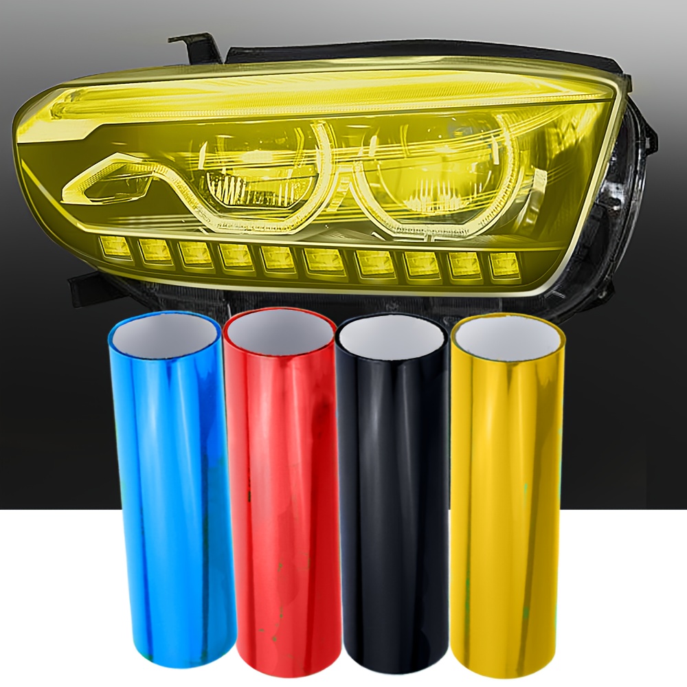 película adhesiva translúcida para cambio de color de faros de coche   tilihnti