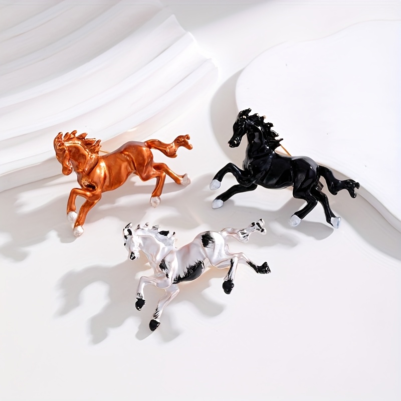 horse brooch sold on Temu United States