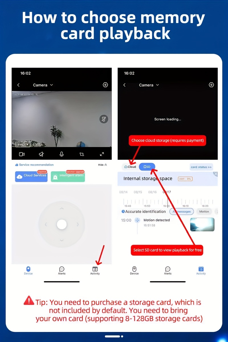 camera de securitate pentru exterior cu rezolutie hd 1080p de 2mp, cu audio bidirectional, vedere panoramică de 360°, detectare de   si audio bidirectional - autoadeziva, alimentata   usb pentru monitorizarea  ,   persoanelor in varsta si a bebelusilor, camere de securitate pentru casa, dispozitiv de ajutor pentru persoanele in varsta, design compact, inregistrare de   rezolutie detalii 5