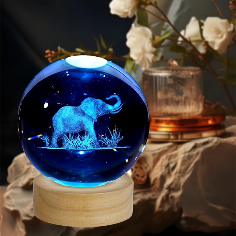 

1pc 3d Engraved Led , Decorative