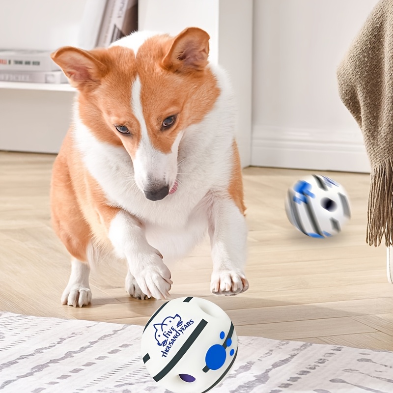 Interactive Sound-Emitting Dog Toy Ball for Pets