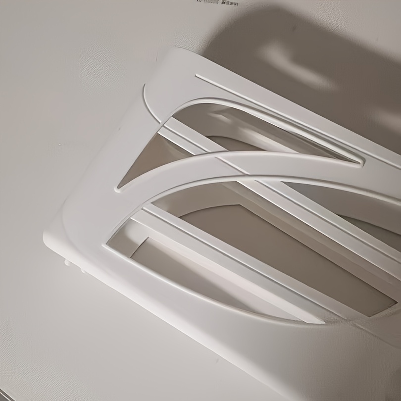 White Three-Tier Rolling Egg Rack, Space-Saving Side Door Storage, Holds 24 Eggs, Durable Plastic with a Smooth Surface, an Essential for Kitchen Refrigerators, Egg Storage, Egg Organizer, Fridge Egg Rack, Egg Organizing Tray, Kitchen Home