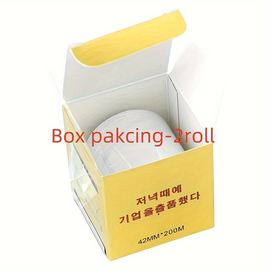 TEMU Professional Clear Plastic Wrap Eyelash Extension Film For Tattoo & Semi Permanent Makeup
