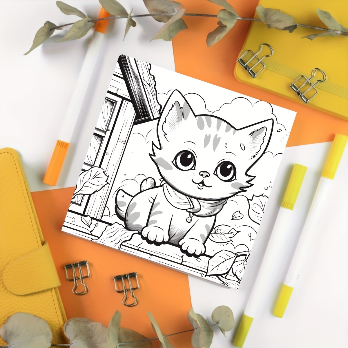 Deluxe Cat Coloring Book Adults - E64bb3c0 58ab 4038 Aae9 A03b2fd2bab9 