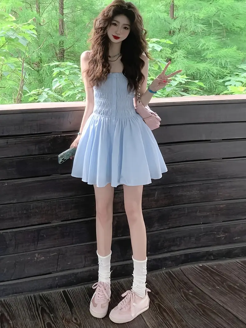 korean fashion mini dress TAVIMART