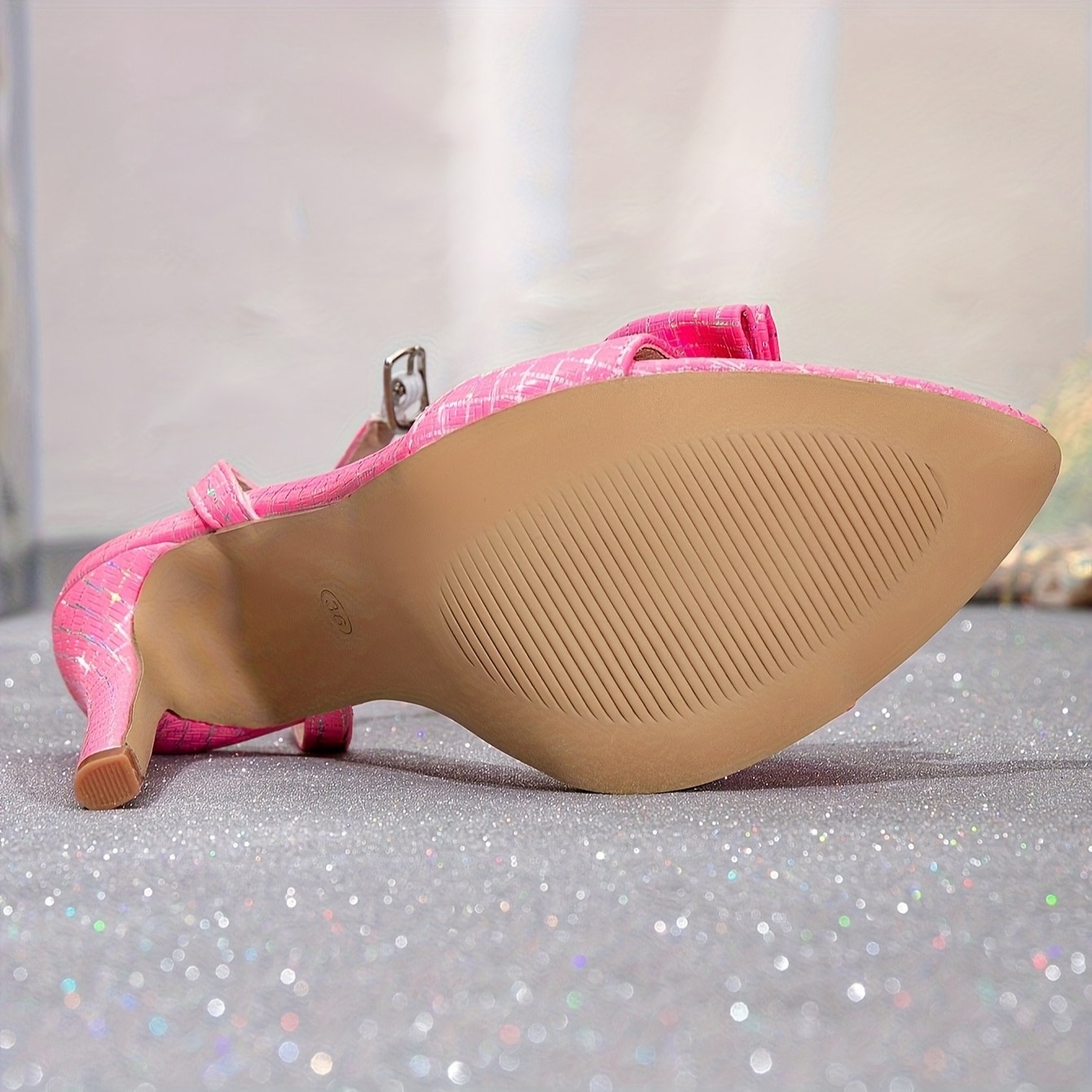 womens high heel sandals pointed toe stiletto Temu