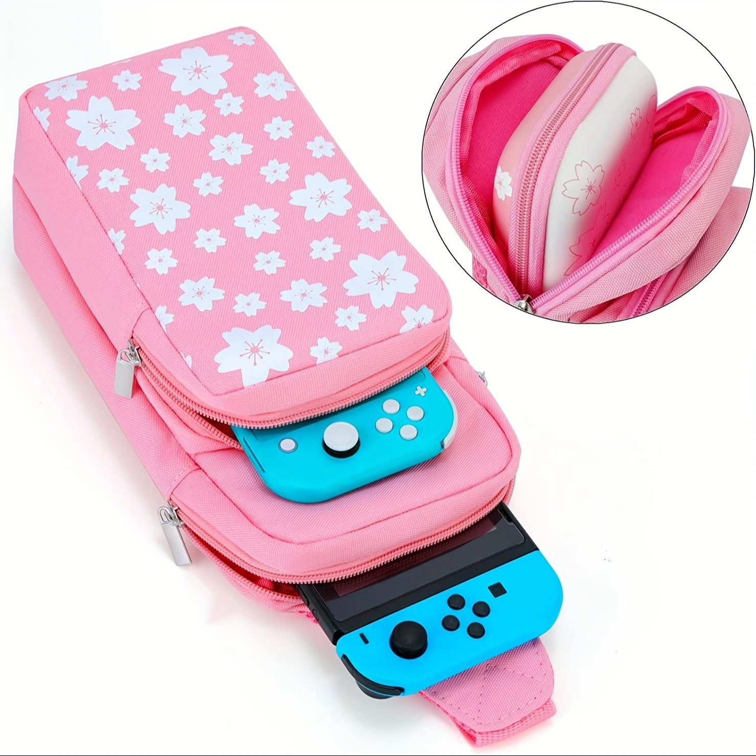 cute travel bag switch/lite/oled/ small sling Temu Morocco