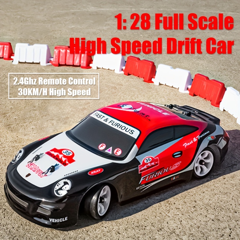 Sleek And Stylish 1:32 Scale Rc Car High speed 20km/h Remote - Temu