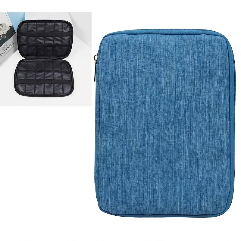 TEMU Étui de Rangement Organisateur de Bagages pour Bracelets de Montre - Design Compact Idéal pour le Rangement en Voyage. Comprend 12 Boucles