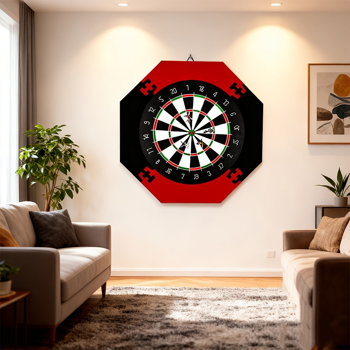 Combinatieset dartflights en shafts - 4 sets per verpakking