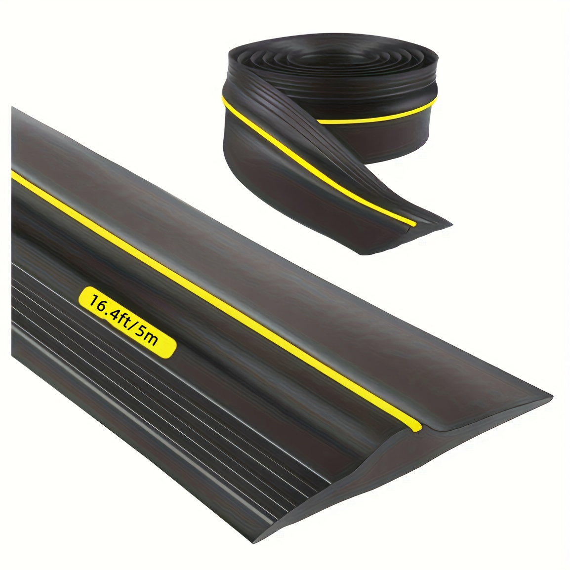 

16.4ft Universal Garage Door Bottom Threshold Seal - Diy Replacement Weatherstrip, No Sealant/adhesive Included