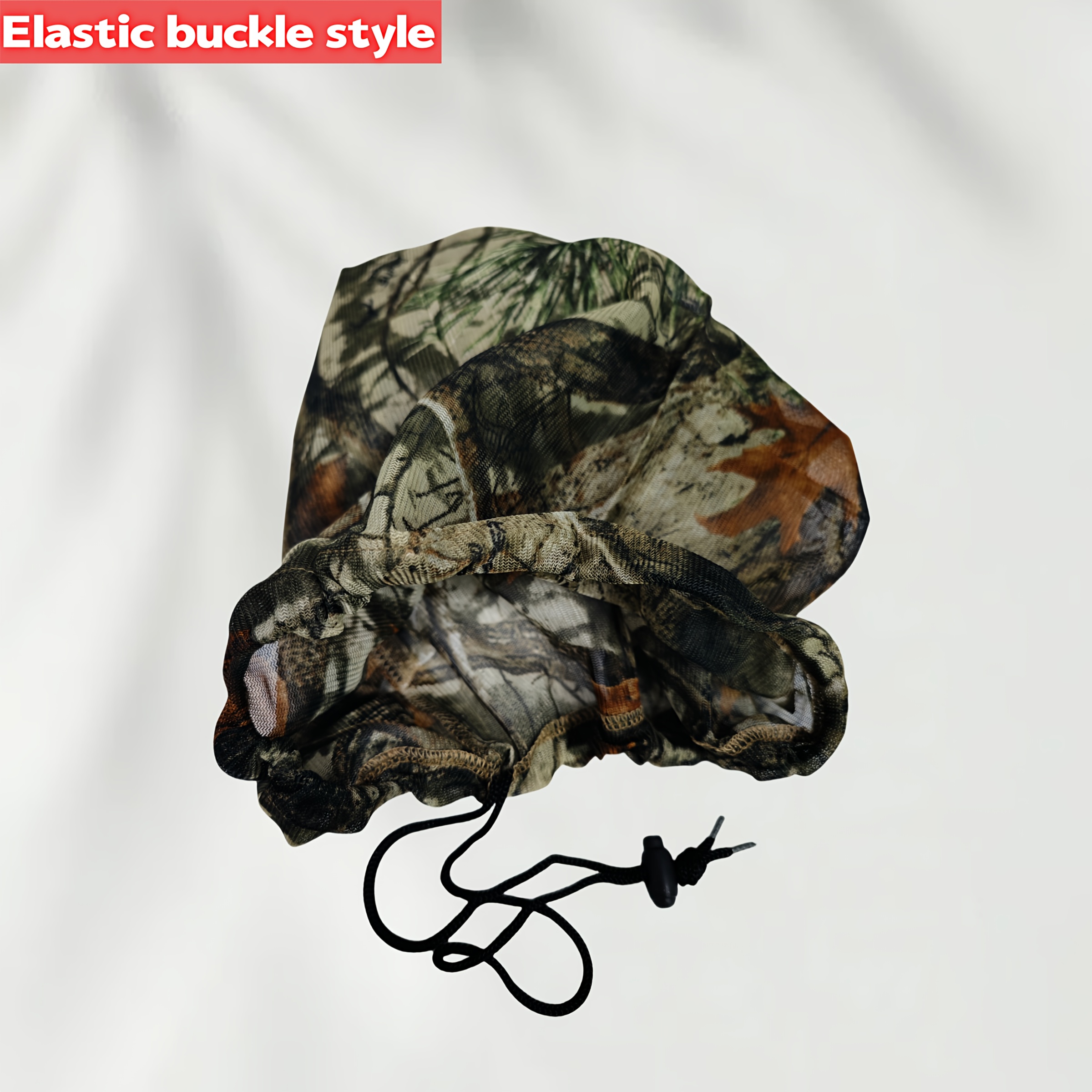 Image of A Hunting Mask With Bionic Camouflage, Designed To Block Mosquitoes, , And Serve As A Head Cover For Hunting And Bird Watching, Resembling Hat