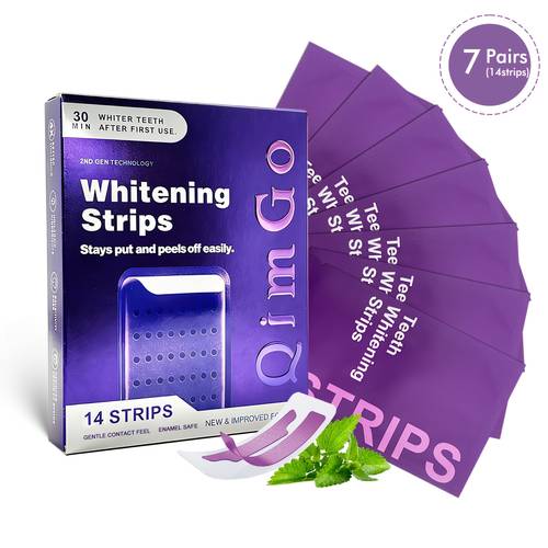upgrade 2nd technology strips 4x purple teeth strips for teeth tea and coffee oral care whitener products