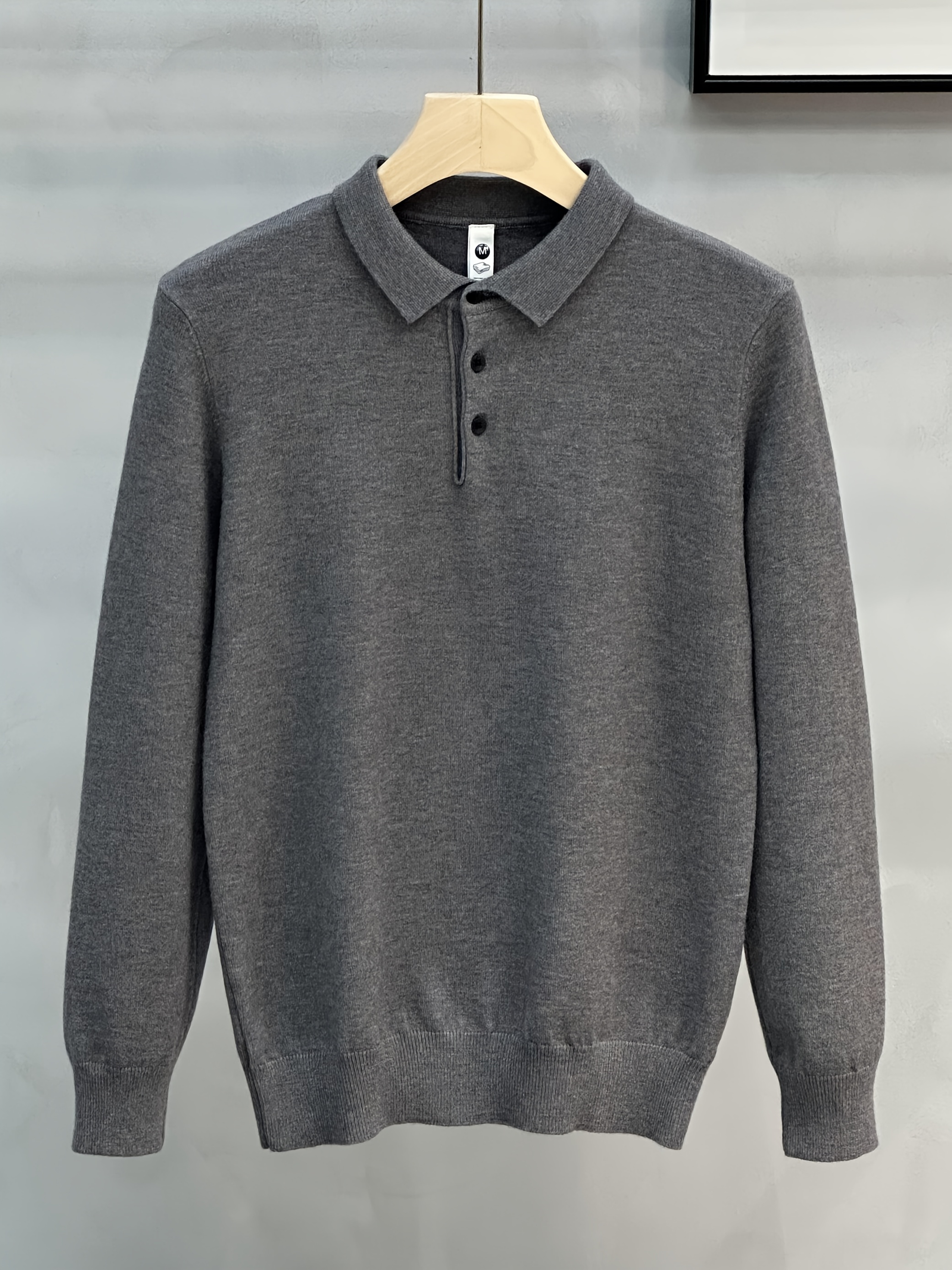 herren freizeit pullover reverskragen acrylmischung raglan Temu