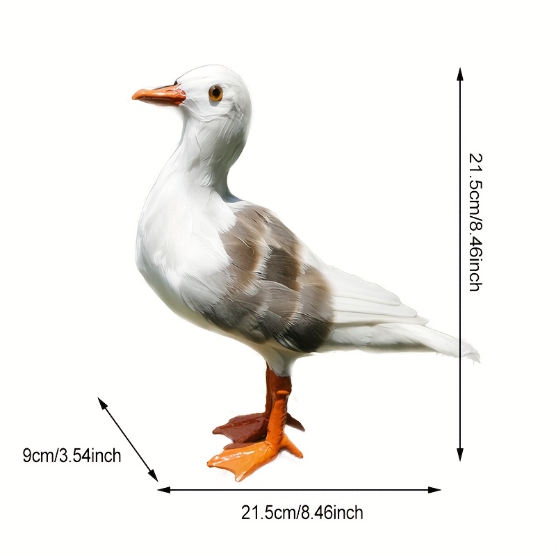 Realistic Seagull Collectible Figurines-home, Tabletop, Garden Decor, Versatile Indoor/outdoor Use, Holiday Gift