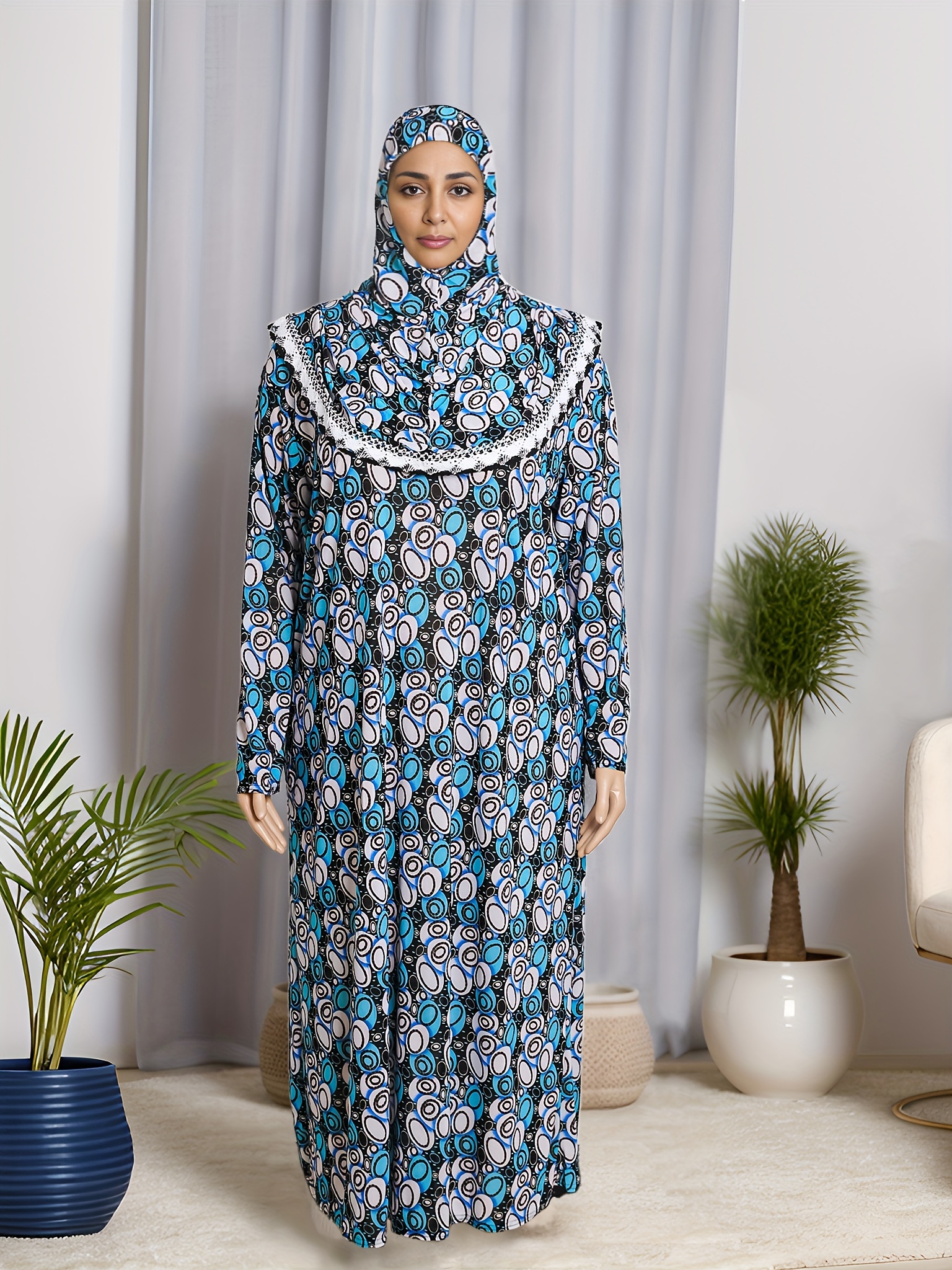 muslim dresses women Modest Womens Luxe Pleated Evening Formal Dress G761 long sleeves Women's Muslim Abaya Dresses -