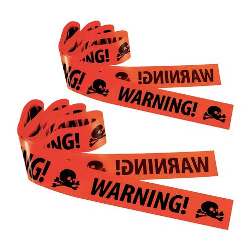 item picture 2pcs 33ft halloween caution tape caution tapes with pirate for party outdoor decorate day of festival supplies indoor decor