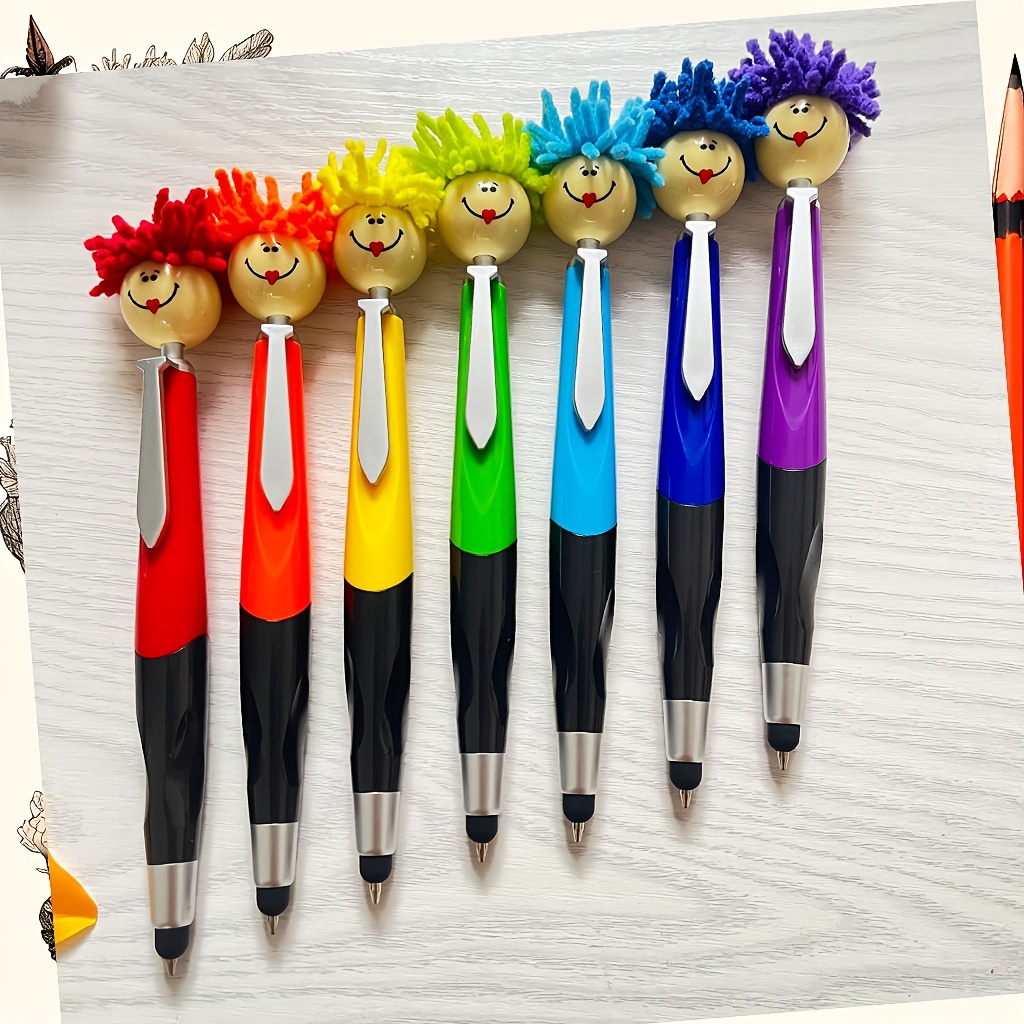 4 Beautiful Writing Instruments, Creative And Cute Pens, Suitable For School, Office, And Home, As A Thanksgiving, Christmas, And Halloween Gift