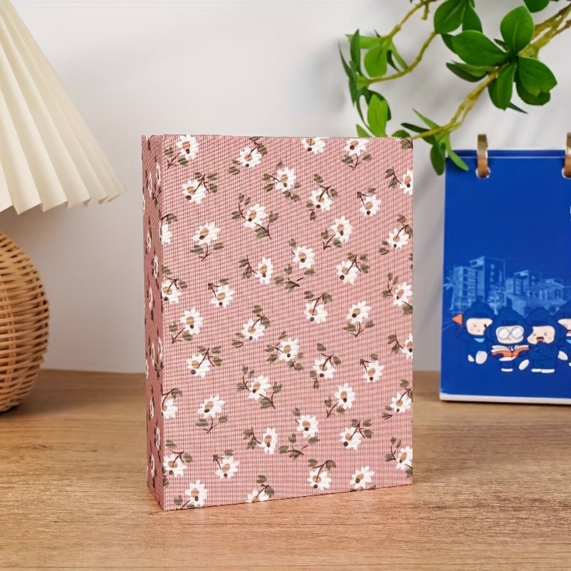 TEMU 1pc 4x6, 4r Cute Design Photo Album, Insert-style , Commemorative Album With 50 Double-sided Pages For Up To 100 Photos