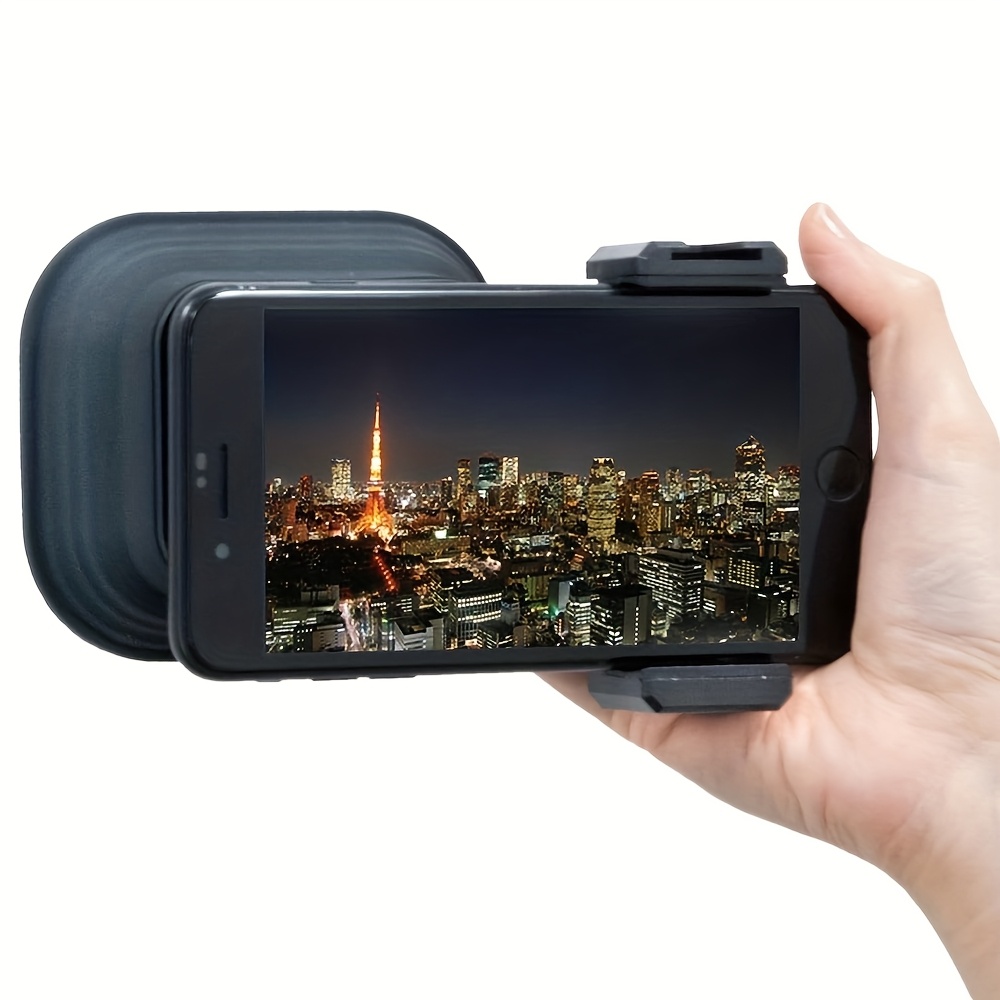anti glare cell phone shade hood smartphone holder lens hood