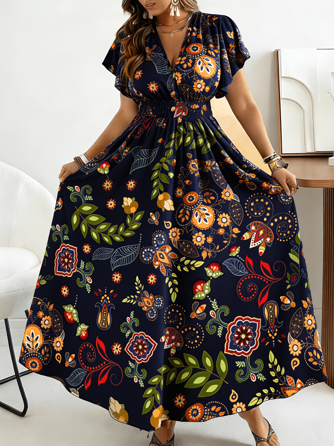 plus size festival clothes sold on Temu United States