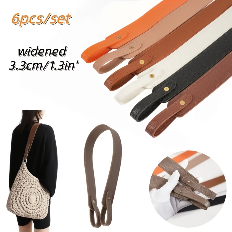 TEMU 6pcs/set Widened 3.3cm Shoulder Bag Transformation, Suitable For Diy Transformation And Replacement Of All Kinds Of Bags