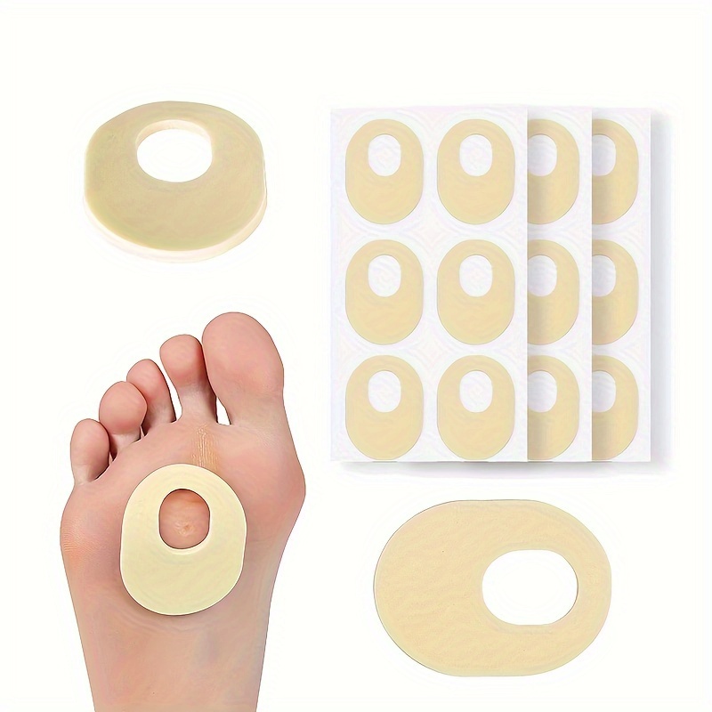 

Self-adhesive Foot Pads - Corn & Protectors, Non-woven Toe Guards For Shoe Fit Improvement