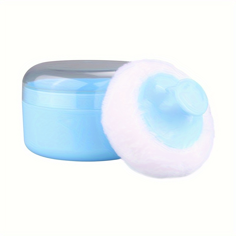 Image of Large Body And Container With Sifter Body After-bath Empty Case Talcum Powder Box For Women Beach Set