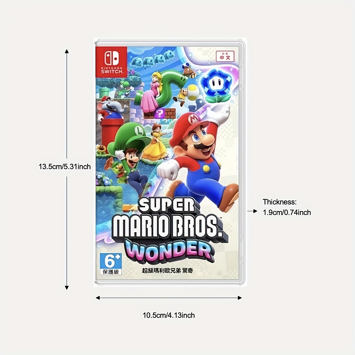 Nintendo Switch - Super Mario Bros.™ Wonder: Nieuw Mario-avonturenspel met iconische personages