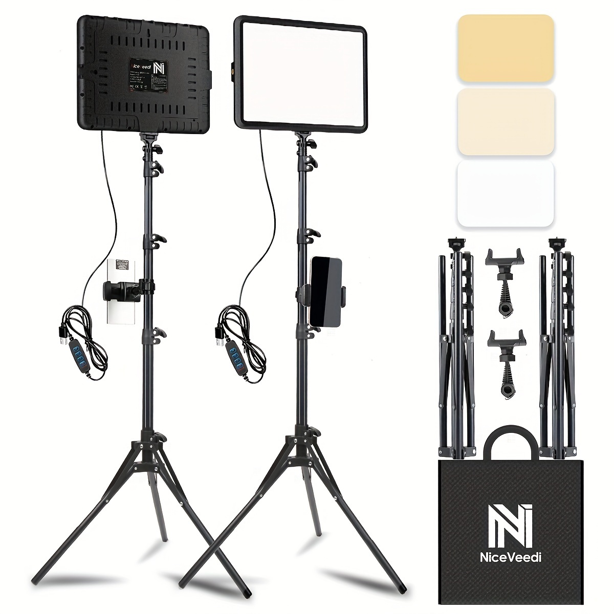 LED Video Kit Studio Light Photography