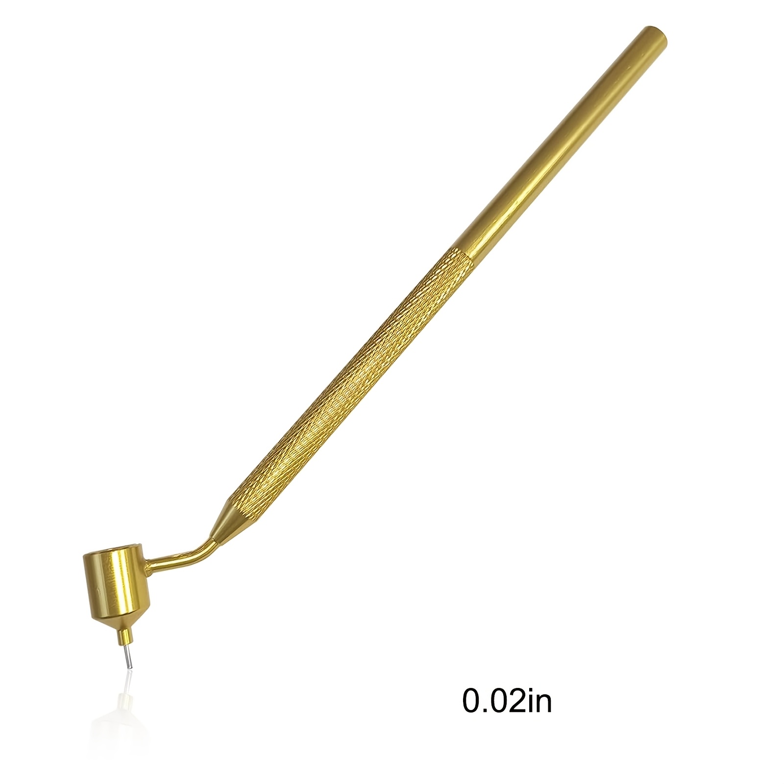 TEMU 1pc Precision Slanting Pen, 0.01in/0.015in/0.02in/0.03in Gauge Linedrawing Pens, Line Fluid Writer For Rock Chips & Car Scratchrepair, Detailed