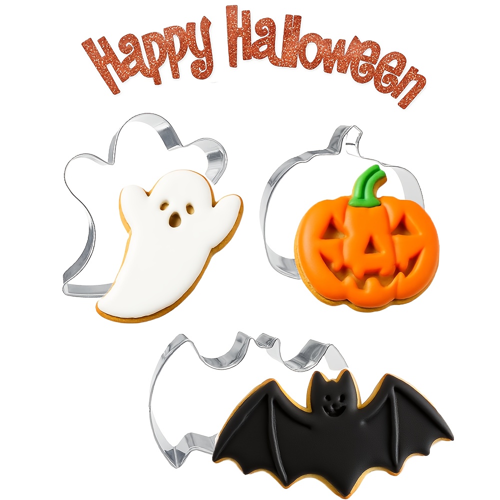 12-teilige Halloween-Ausstechformen Aus Edelstahl – Mit Schutzhüllen & Aufbewahrungsbox