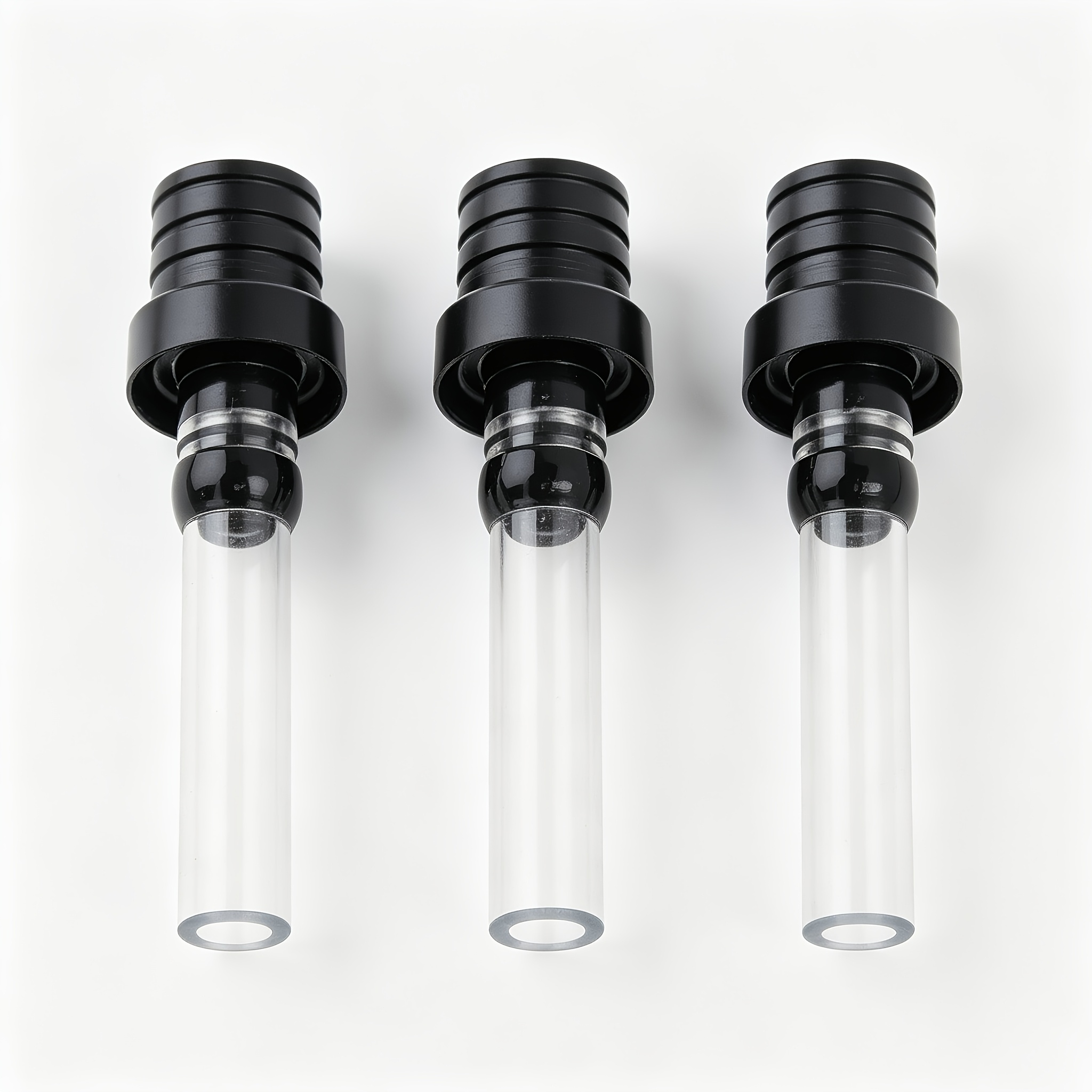 TEMU 3pcs White Hose Off-road Motorcycle Accessories, Fuel Tank , Ventilation , Cnc Aluminum Alloy Modified Plastic Fuel Tank , Fuel Saving