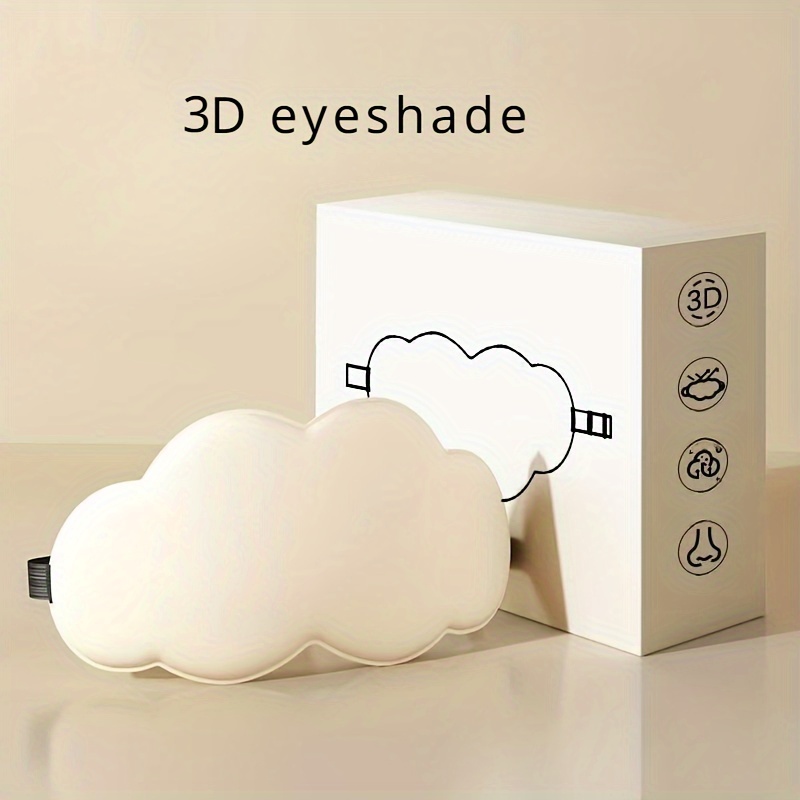 

1pc 6d - Cloud Sleeping Eye , Nap, , , Men And Women Eye