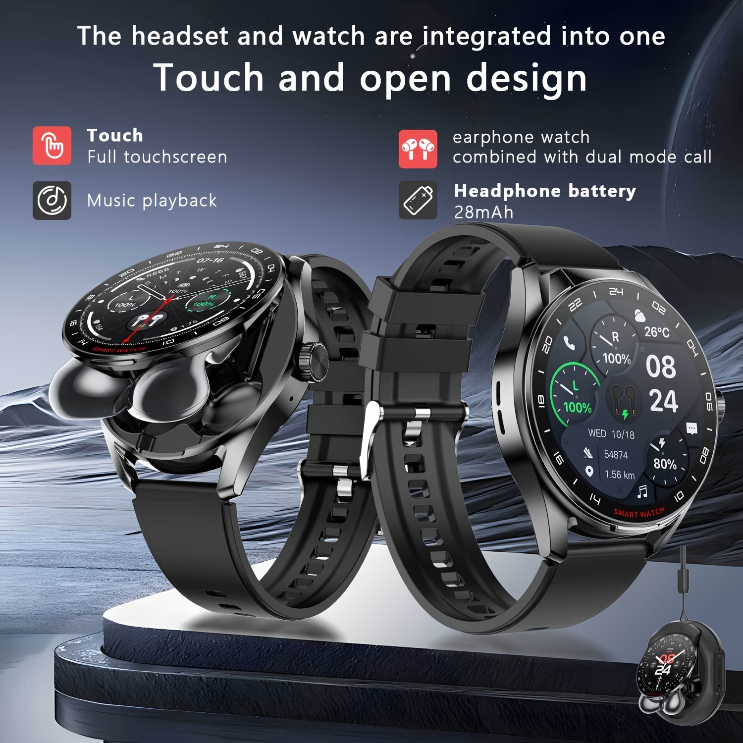 in smartwatch men built in Temu United Arab Emirates