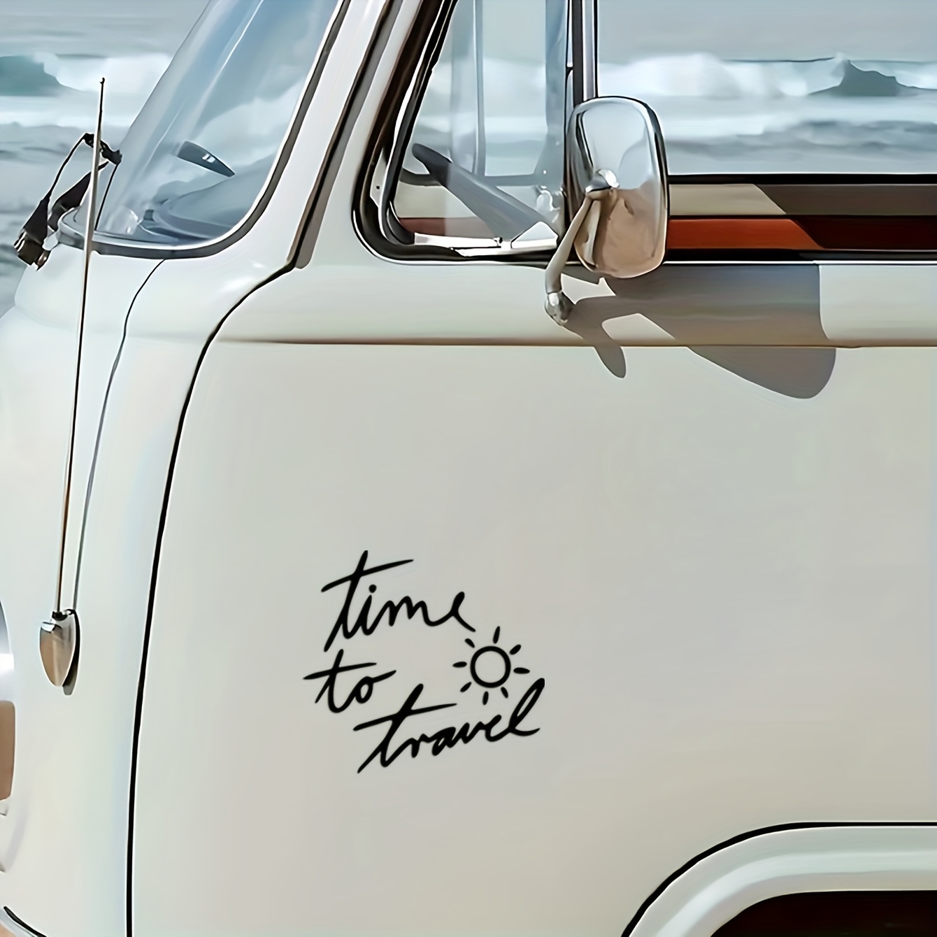 Image of Travel Car Decorative Stickers Outdoor Travel Stickers Mirror Doors Windows Walls Laptops Decorative Stickers
