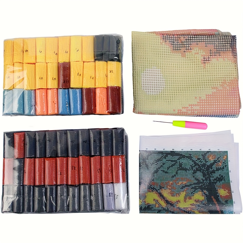 DIY Tropical Fish & Marine Latch Hook Rug Craft Kit
