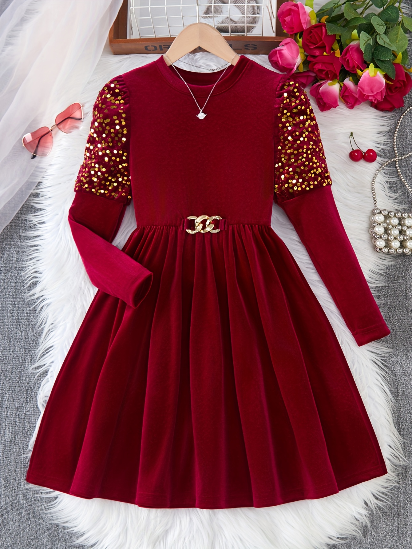 sachin and babi light blue dress Gorgeous Winter Dresses You’ll Love