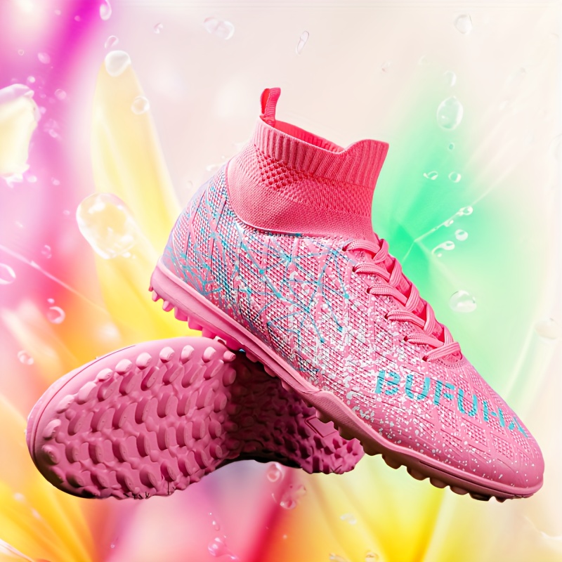 women's professional soccer shoes turf studs outdoor sports Temu