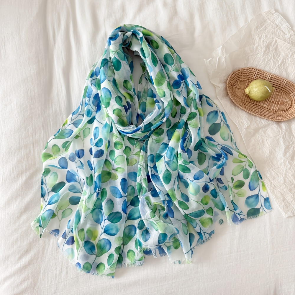 New Lightweight Versatile Long Scarf For Spring, Summer, And Autumn, Suitable As A Scarf, Shawl, Or Beach Towel