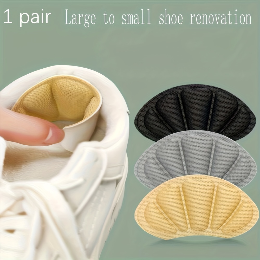 

1pair Anti-wear Cushion Pads, Feet Care Heel Protectors, Adhesive Shoes Stickers