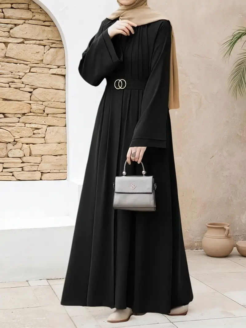 arabian casual dress Dress Arabian Style Fashion Women's Casual Fashion Dress For Dates, Parties, And Vacations Middle Eastern Muslim