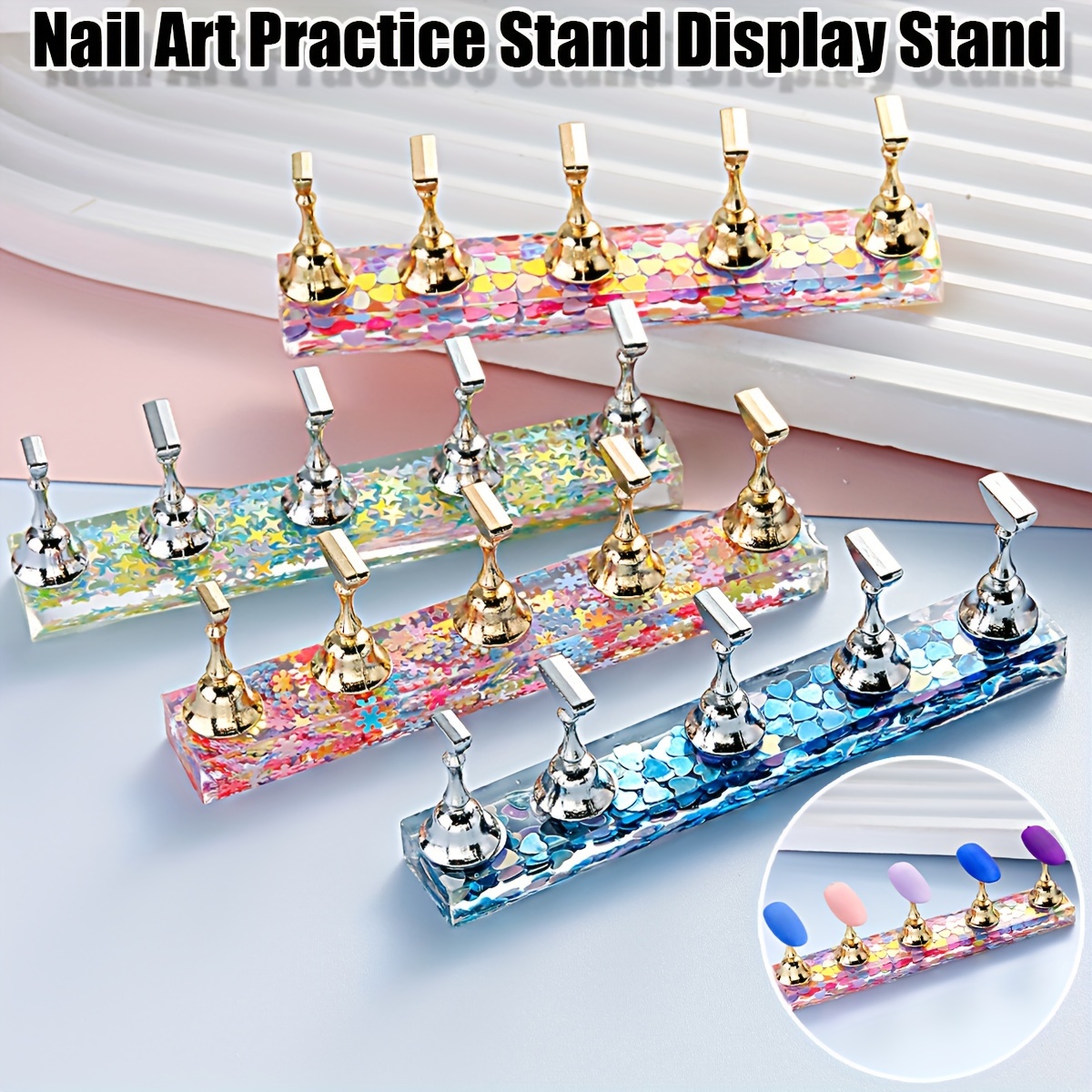 

Manicure Practice Tray Manicure Display Tool